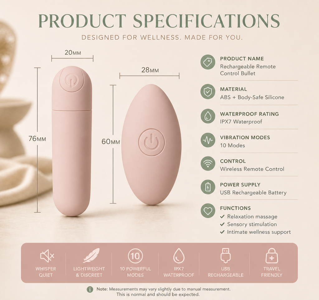 Experience deeper relaxation and elevate your intimate self-care routine.