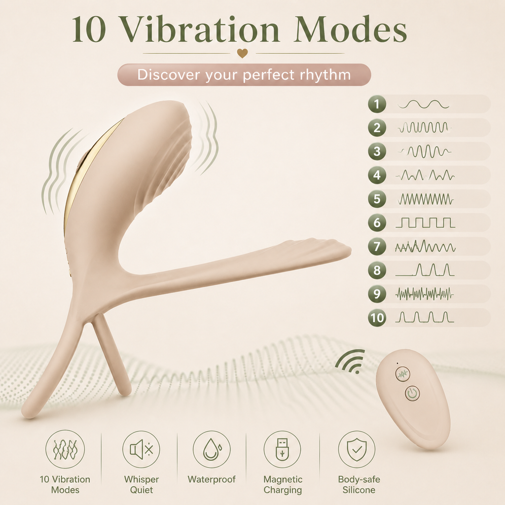 Remote Control Couple Vibrating Ring